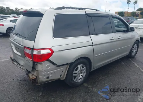 2005 Honda Odyssey Ex z USA, uszkodzony, nr VIN 5FNRL38475B408849